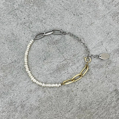 Natural stone chain MIX bracelet
